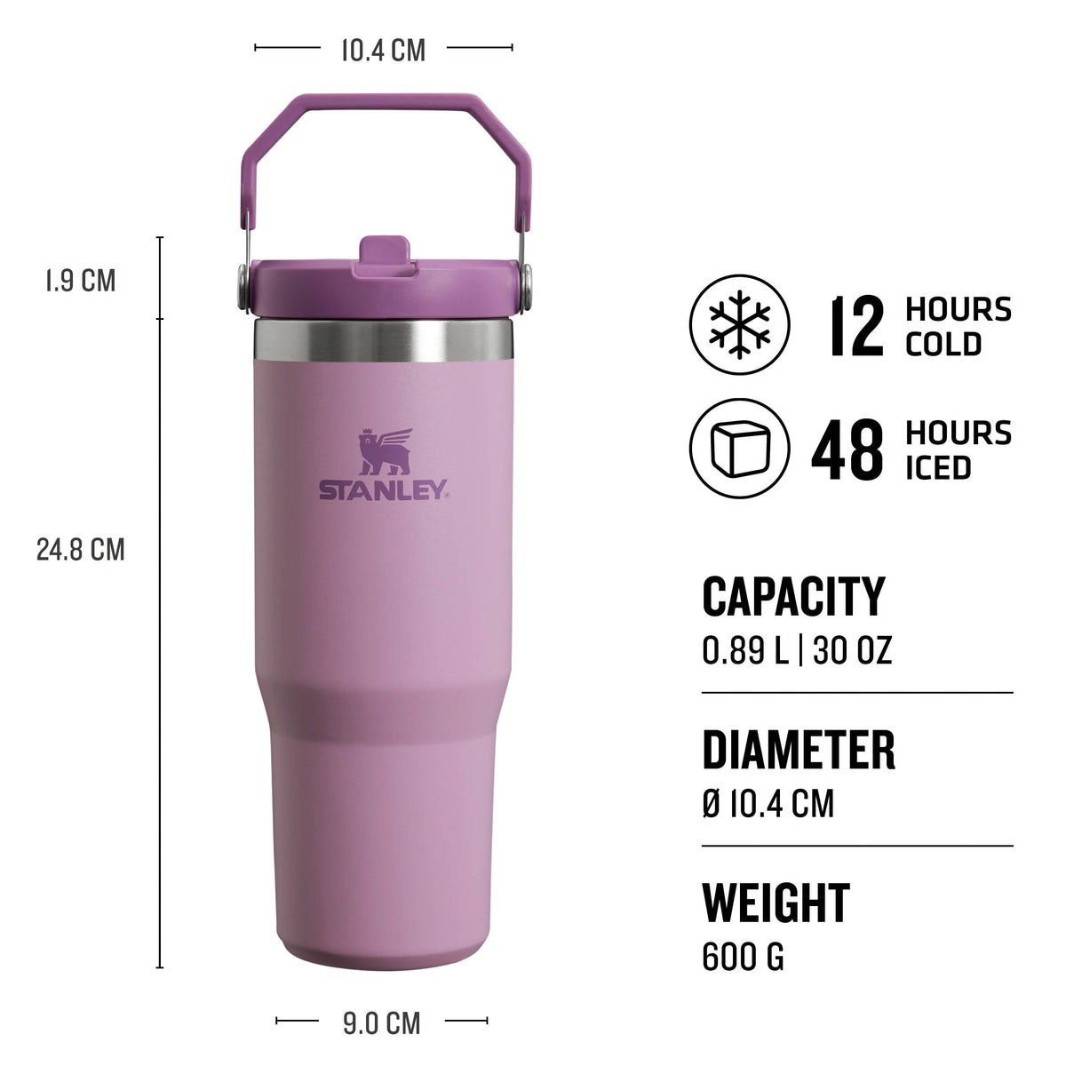 IceFlow™ Flip Straw 2.0 Tumbler | 0.89L - Stanley Create