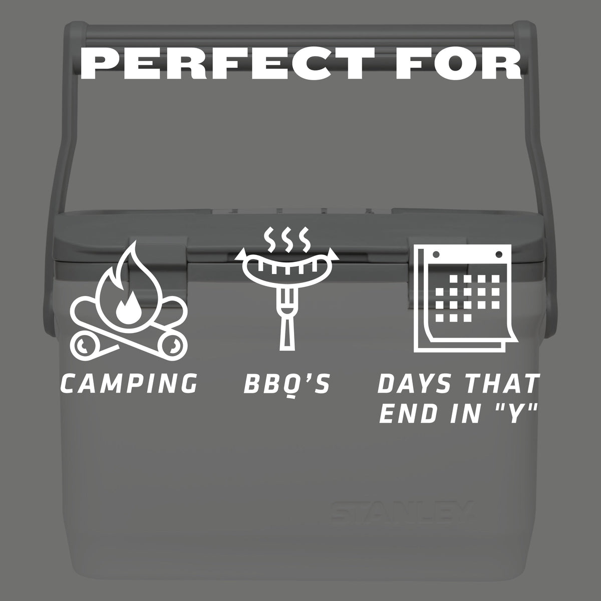 Easy-Carry Outdoor Cooler | 15.1L