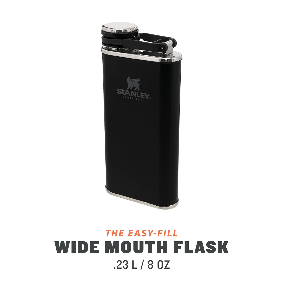 Classic Easy Fill Wide Mouth Flask | 0.23L - Stanley Create