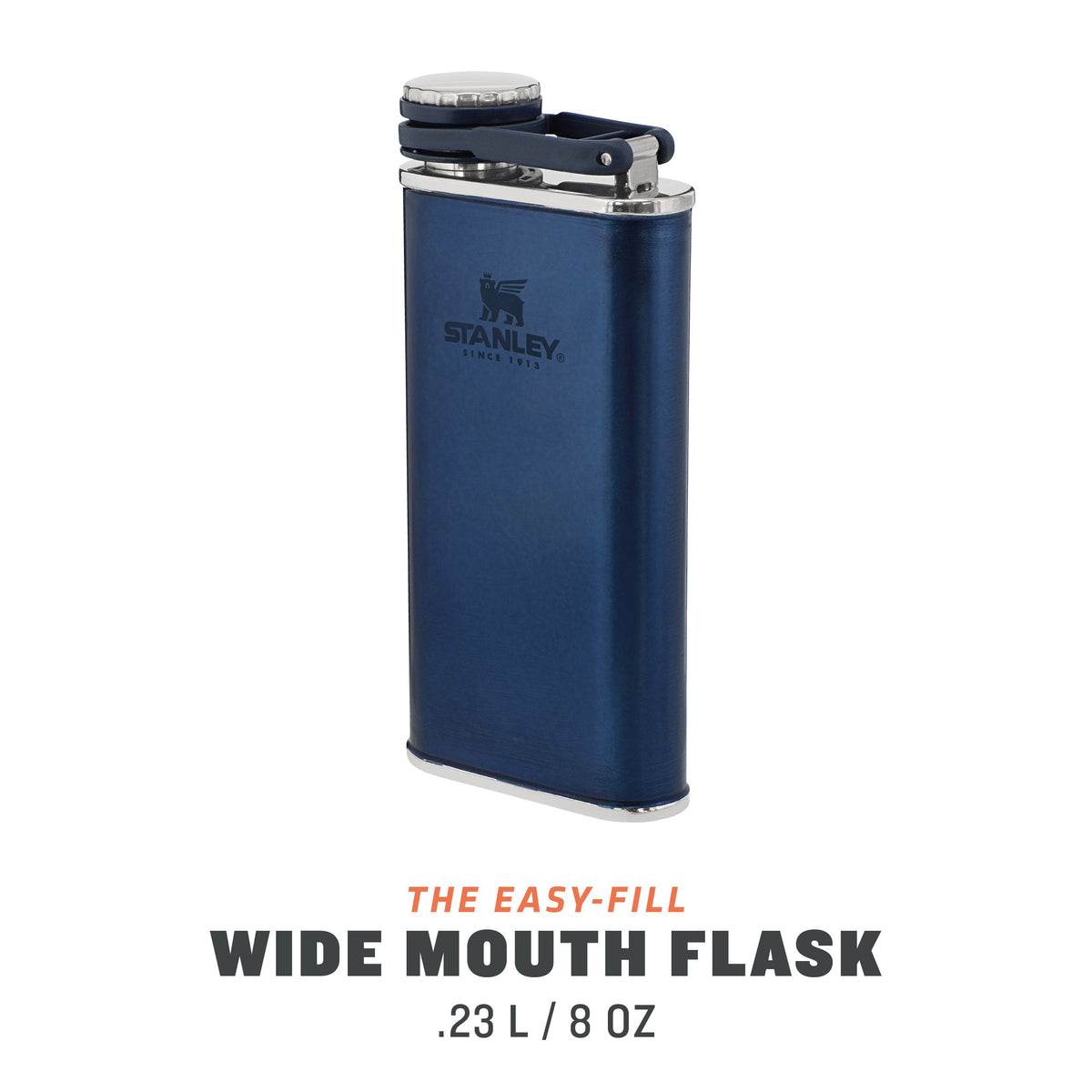 Classic Easy Fill Wide Mouth Flask | 0.23L - Stanley Create
