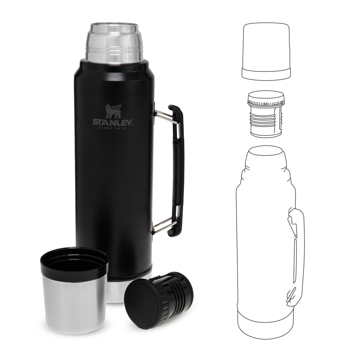 Classic Legendary Bottle | 1.0L - Stanley Create