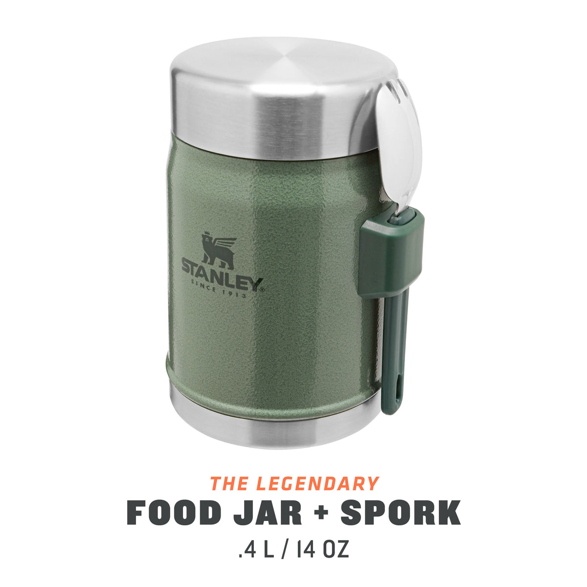Legendary Food Jar + Spork | 0.4L