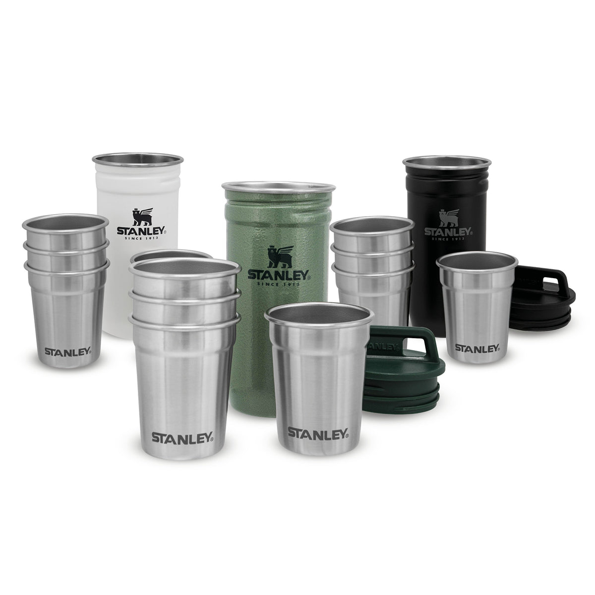 Adventure Nesting Shot Glass Set