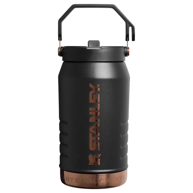 Messi x Stanley 1913 IceFlow™ Flip Straw Jug | 1.9L - Messi GOAT Black