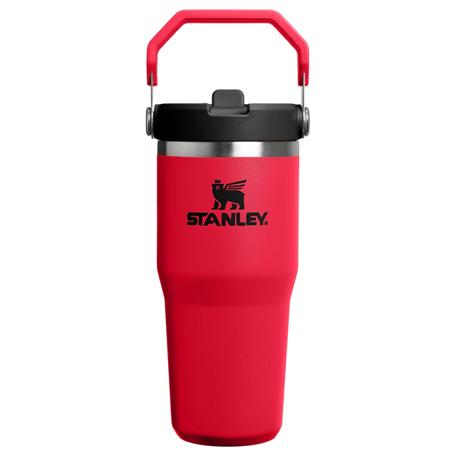 IceFlow™ Flip Straw 2.0 Tumbler - Chili Black