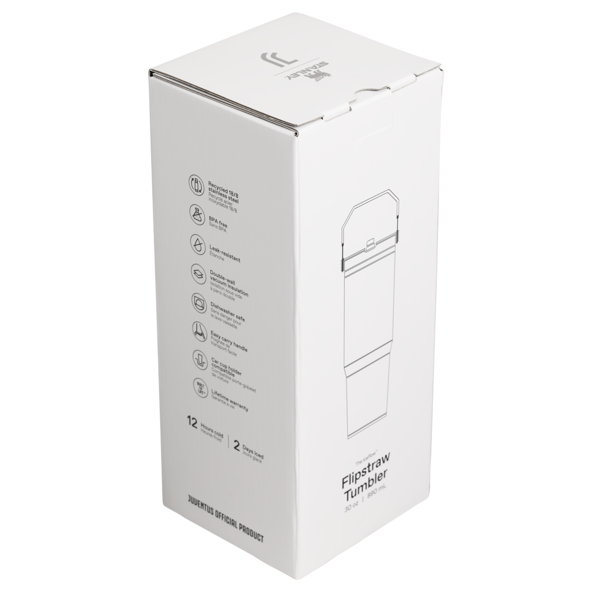 Stanley 1913 x Juventus IceFlow™ Flip Straw 2.0 Tumbler | 0.89L