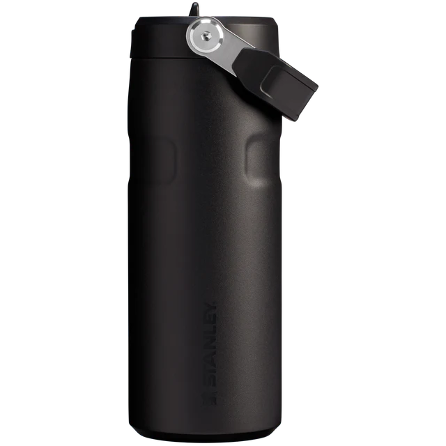 IceFlow™ Bottle Flip Straw 2.0 - Black 2.0