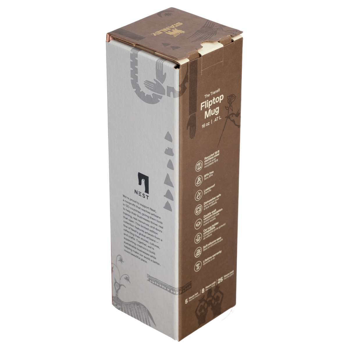Transit Flip top Mug | 0.47L