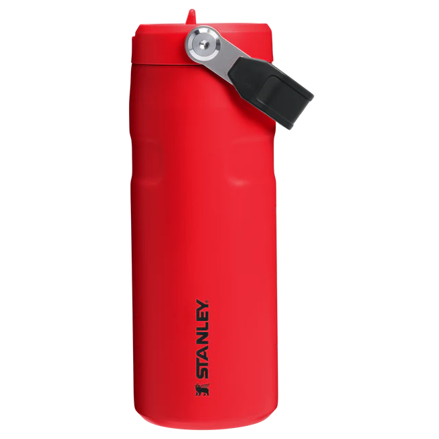 IceFlow™ Bottle Flip Straw 2.0 - Chili Black